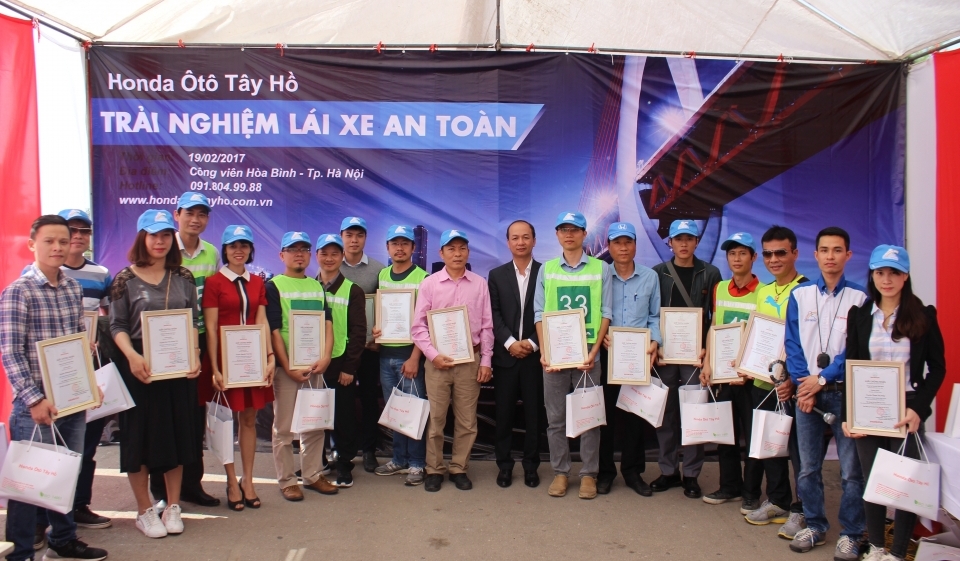 Honda Việt Nam tiếp tục hướng dẫn lái xe an toàn