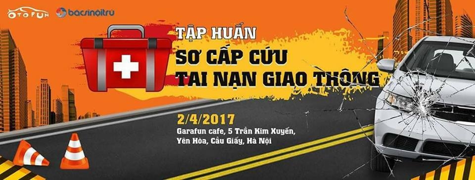 OTOFUN tổ chức tập huấn "Hướng dẫn sơ cấp cứu tai nạn giao thông" otofun to chuc tap huan huong dan so cap cuu tai nan giao thong