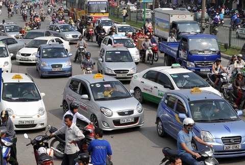 bo gtvt de xuat tang tuoi tho xe taxi tai do thi
