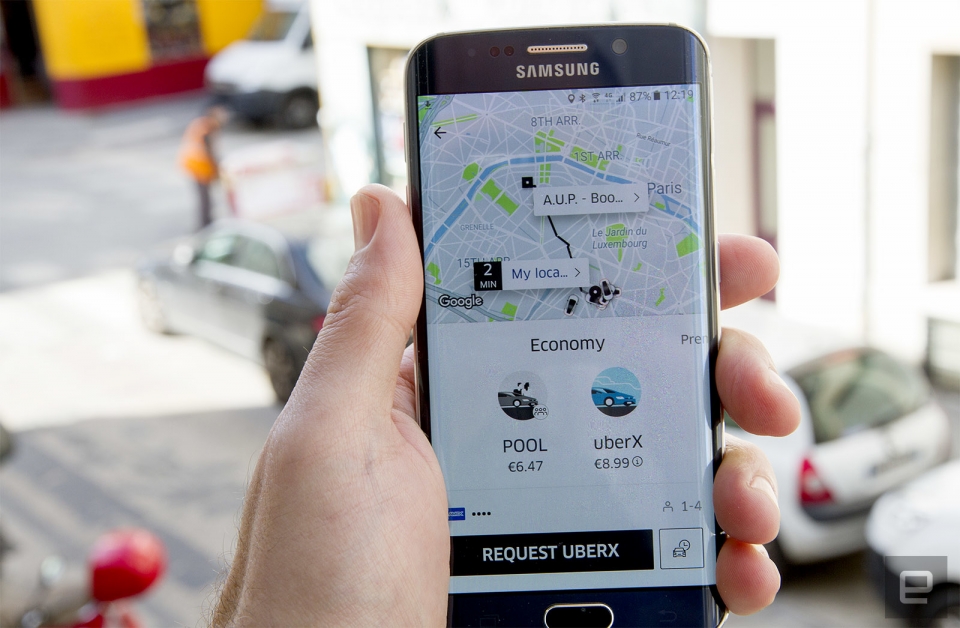 UBER đã cho thay đổi điểm đón sau khi đặt xe uber da cho thay doi diem don sau khi dat xe