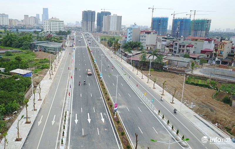 Hà Nội: Thông xe tuyến đường nối Lê Đức Thọ với đường 70 ha noi thong xe tuyen duong noi le duc tho voi duong 70