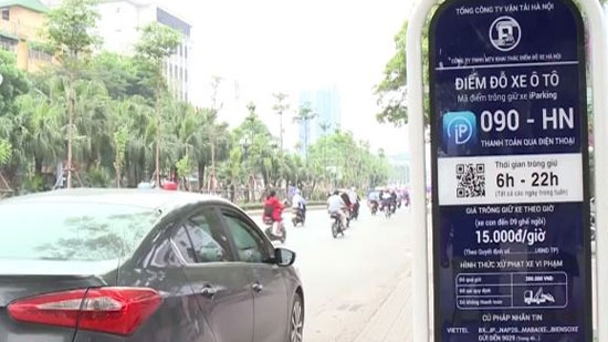 Hà Nội: Phố Trần Hưng Đạo và Lý Thường Kiệt thí điểm ứng dụng iParking từ 1/5
