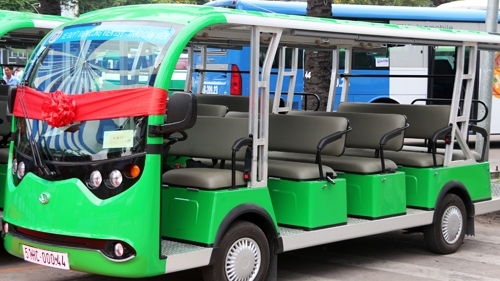 TP Hồ Chí Minh: Thí điểm 3 tuyến xe điện phục vụ khách du lịch