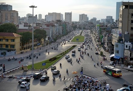 Hà Nội sẽ làm đường rộng 50m song song với Đê La Thành ha noi se lam duong rong 50m song song voi de la thanh