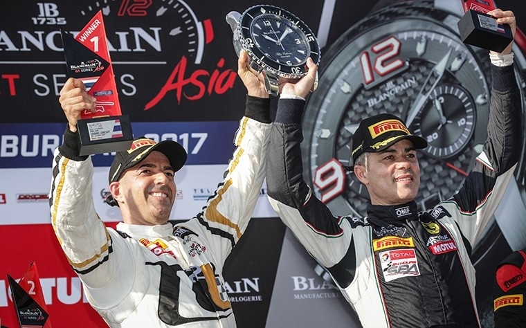 Thắng lợi đầu tiên của "38 - Spirit of Race" tại Blancpain GT Series Asia thang loi dau tien cua 38 spirit of race tai blancpain gt series asia