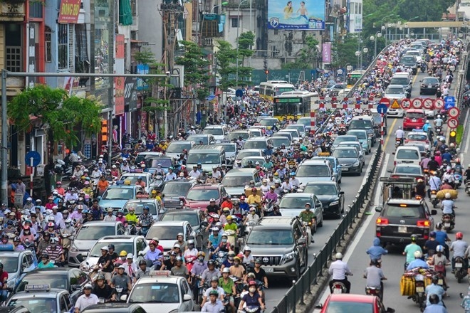 Cấm xe máy, thu phí xe đi giờ cao điểm vào nội đô để giảm ùn tắc cam xe may thu phi xe di gio cao diem vao noi do de giam un tac