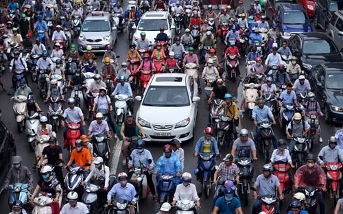 Hà Nội cấm xe máy vào năm 2030 như thế nào?