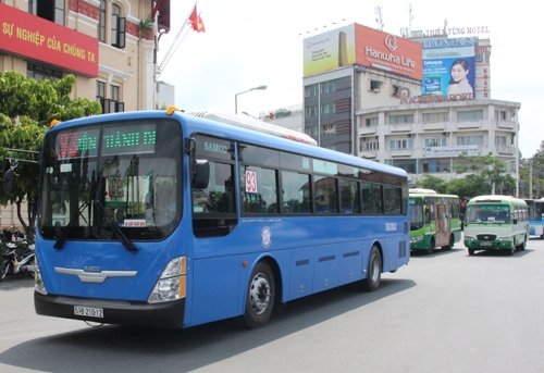TP Hồ Chí Minh: Hành khách đi xe buýt tăng trở lại sau nhiều năm tp ho chi minh hanh khach di xe buyt tang tro lai sau nhieu nam