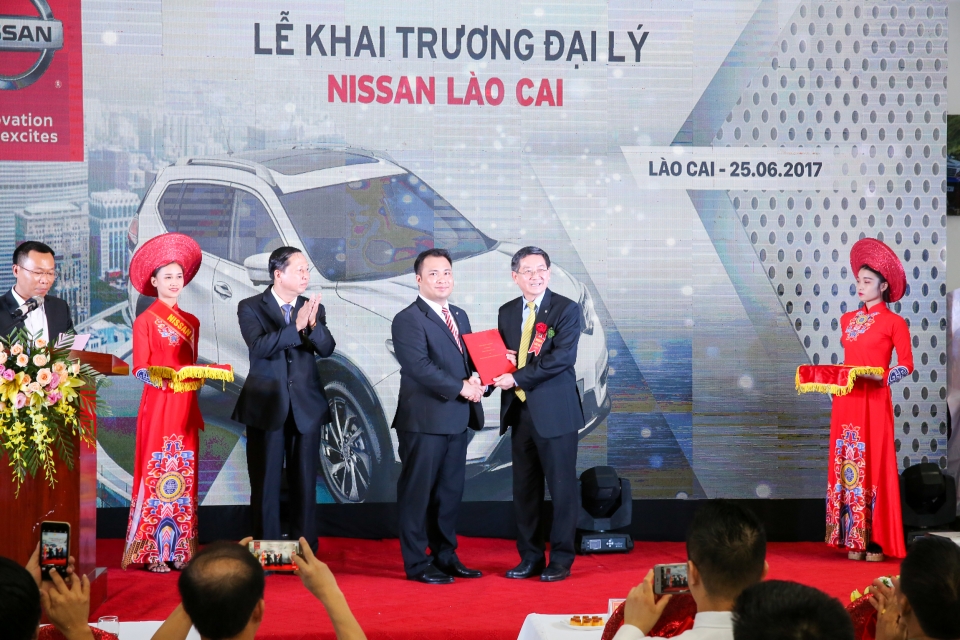 Khai trương đại lý Nissan 3S tại Lào Cai khai truong dai ly nissan 3s tai lao cai