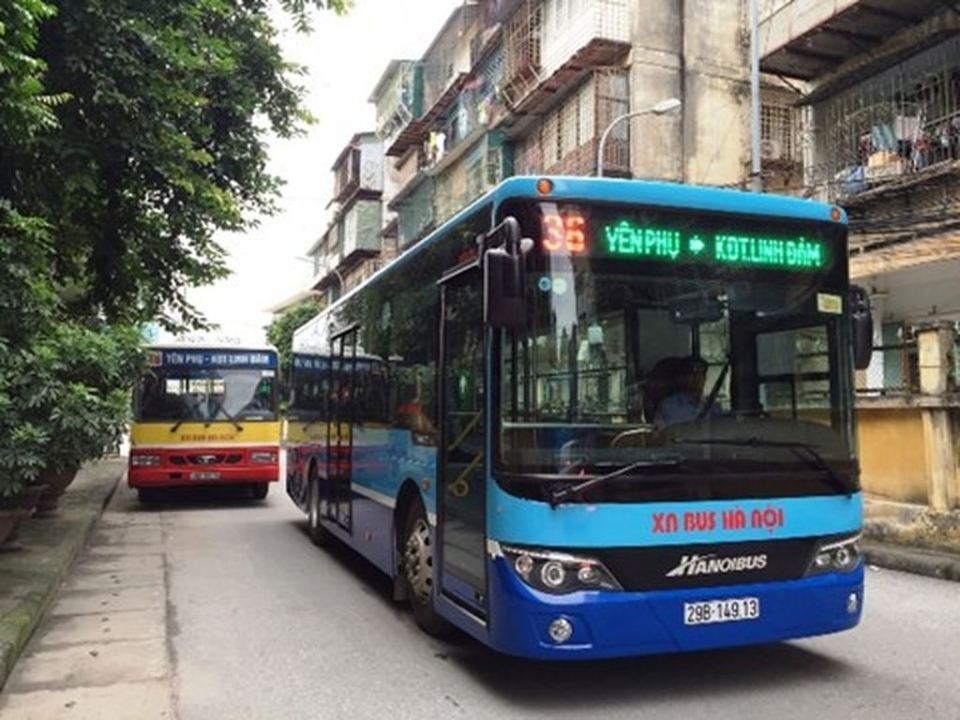 Hà Nội: Thêm 2 tuyến xe buýt có trợ giá đến ngoại thành ha noi them 2 tuyen xe buyt co tro gia den ngoai thanh