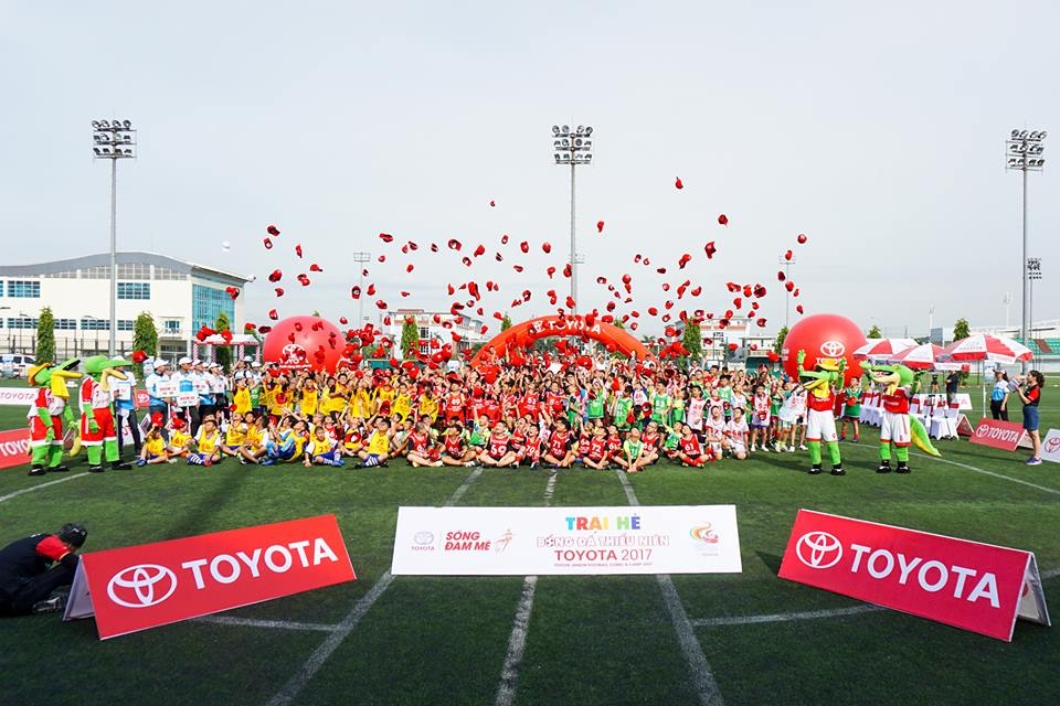 “Trại hè bóng đá thiếu niên Toyota 2017” chọn ra 30 em nhỏ Việt Nam xuất sắc nhất trai he bong da thieu nien toyota 2017 chon ra 30 em nho viet nam xuat sac nhat