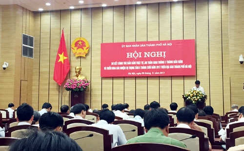 ha noi xu ly duoc 641 diem un tac giao thong trong 7 thang dau nam 2017