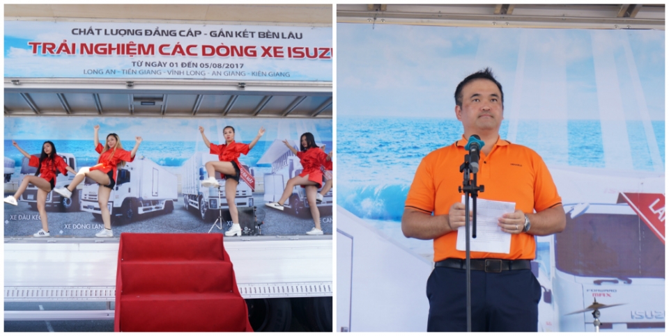 Sôi động hành trình Trải nghiệm các dòng xe ISUZU tại các tỉnh miền Tây Nam Bộ soi dong hanh trinh trai nghiem cac dong xe isuzu tai cac tinh mien tay nam bo