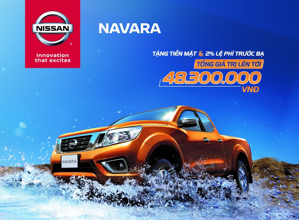 khuyen mai dac biet danh cho nissan navara el va navara vl trong thang 8
