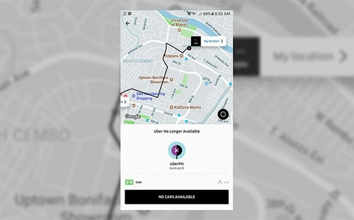 uber dang doi mat hang loat thach thuc