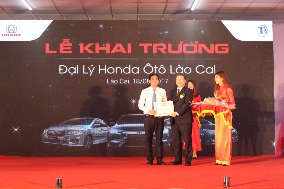 honda viet nam khai truong dai ly dat tieu chuan 5s moi tai lao cai