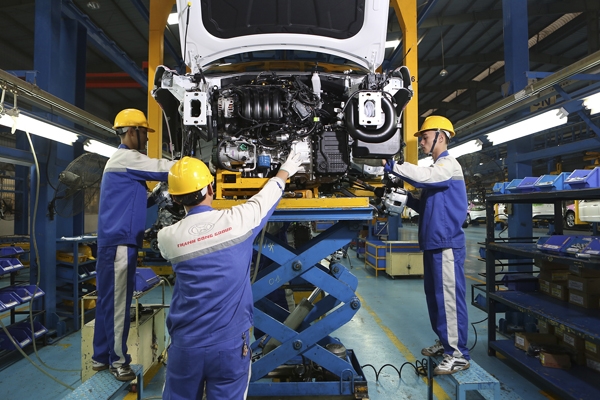 Các mẫu xe lắp ráp tại Hyundai Thành Công đều đã chuyển sang động cơ Euro 4 - Ảnh: HTC Chính thức giảm 50% lệ phí trước bạ ô tô sản xuất trong nước từ 1/9 đến hết 30/11/2024.