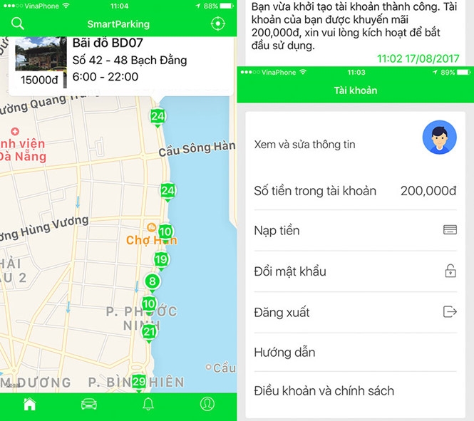 Đà Nẵng xóa nạn tranh giành đỗ xe bằng thu phí tự động da nang xoa nan tranh gianh do xe bang thu phi tu dong