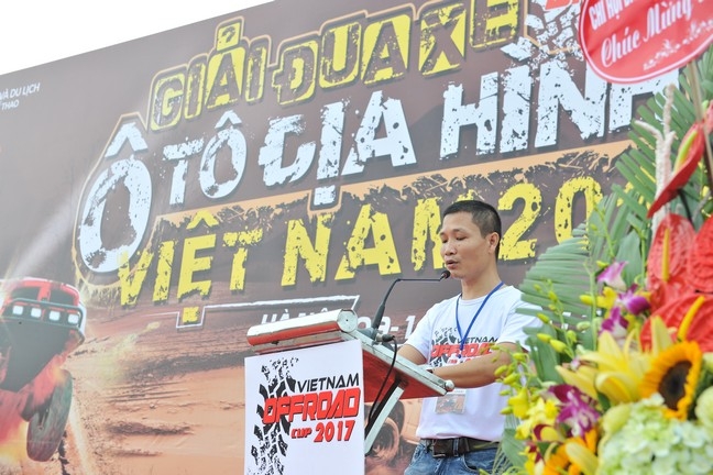 voc 2017 giai dua xe o to dia hinh viet nam 2017 chinh thuc khai mac