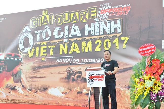 voc 2017 giai dua xe o to dia hinh viet nam 2017 chinh thuc khai mac