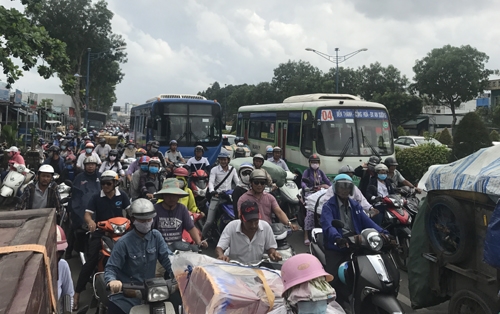 TP Hồ Chí Minh: Các tuyến đường cửa ngõ ùn tắc kéo dài tp ho chi minh cac tuyen duong cua ngo un tac keo dai