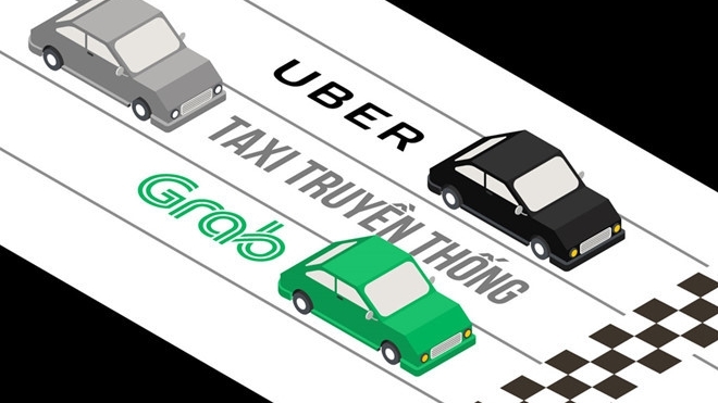 Taxi truyền thống đề xuất cấm đường với Uber, Grab