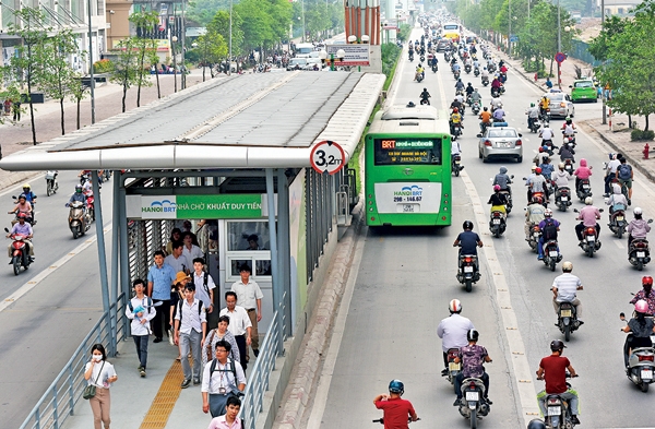 Hà Nội “vỡ” kế hoạch triển khai tuyến buýt nhanh BRT thứ 2? ha noi vo ke hoach trien khai tuyen buyt nhanh brt thu 2