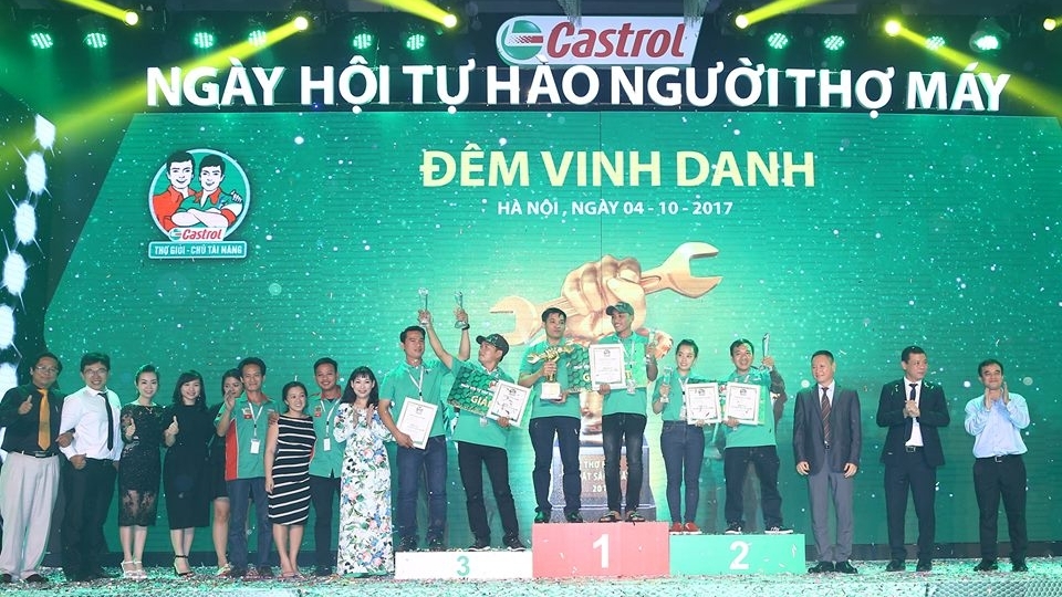 Ai sẽ đại diện Việt Nam tham gia cuộc thi "Thợ máy Castrol khu vực châu Á - Thái Bình Dương"?