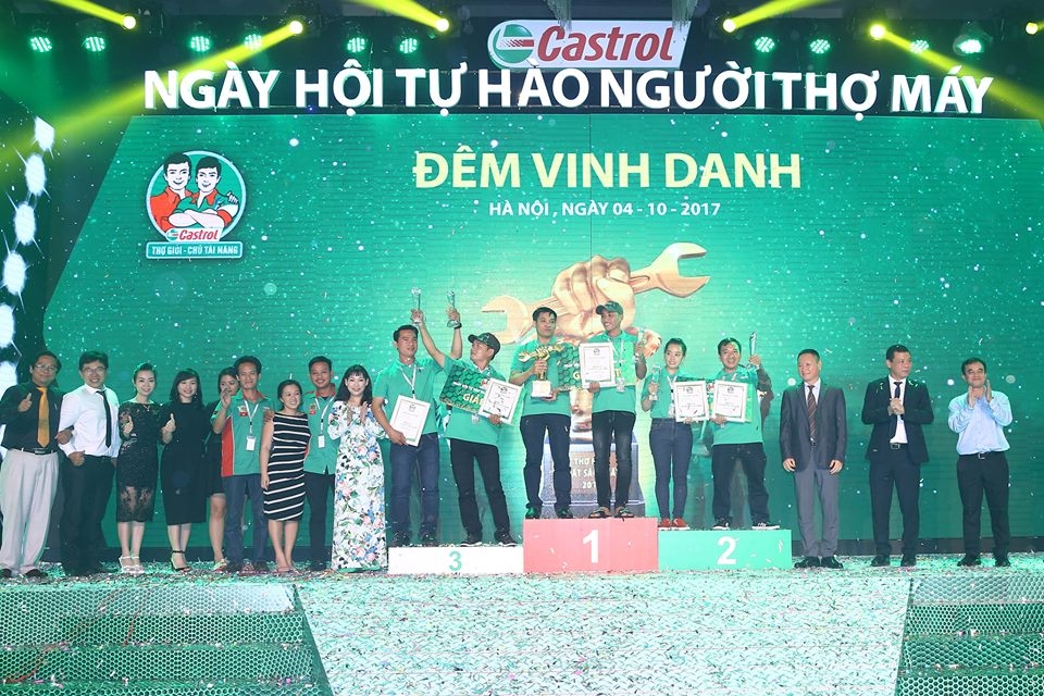 Ai sẽ đại diện Việt Nam tham gia cuộc thi "Thợ máy Castrol khu vực châu Á - Thái Bình Dương"? ai se dai dien viet nam tham gia cuoc thi tho may castrol khu vuc chau a thai binh duong