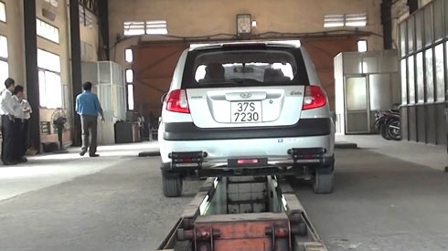 Công bố đường dây nóng tra cứu xe bị dừng kiểm định