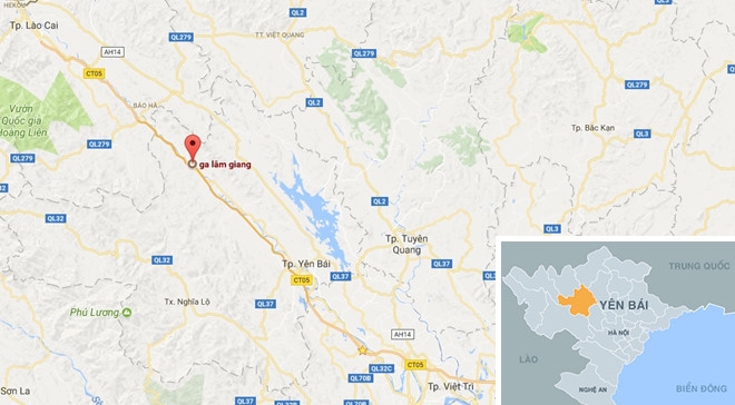 Sạt lở đất vùi lấp đoàn tàu, tuyến đường sắt Hà Nội - Lào Cai tê liệt sat lo dat vui lap doan tau tuyen duong sat ha noi lao cai te liet