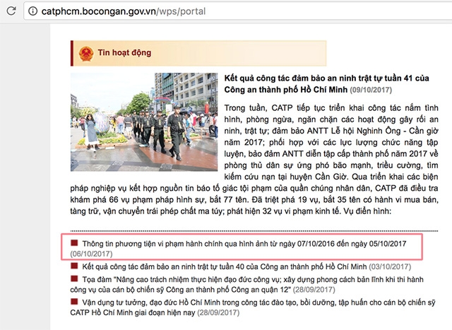 Cách kiểm tra xe ô tô có bị “treo” phạt nguội hay không cach kiem tra xe o to co bi treo phat nguoi hay khong