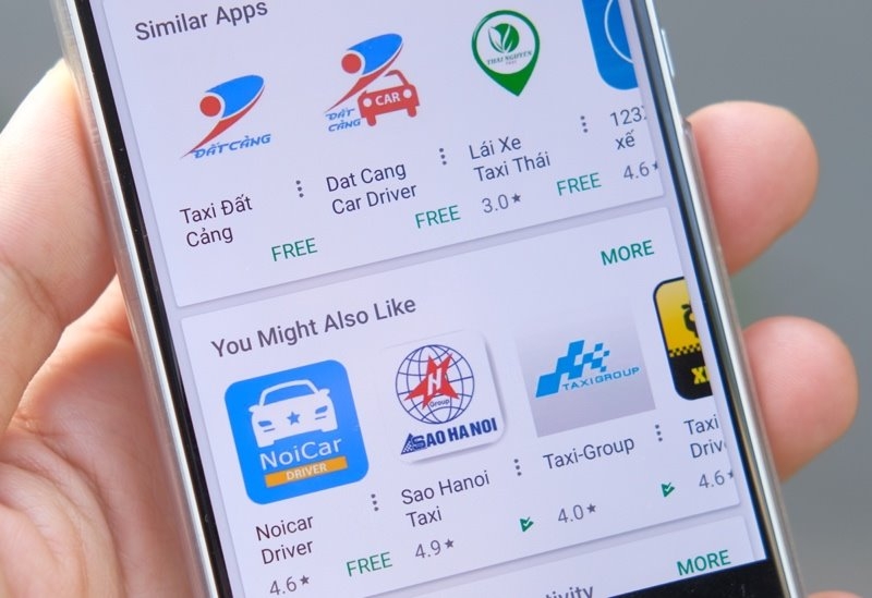 Các hãng taxi đua nhau mở ứng dụng gọi xe cac hang taxi dua nhau mo ung dung goi xe