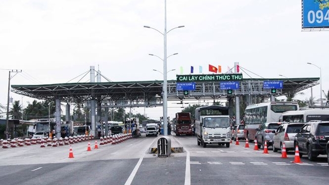 Trạm BOT Cai Lậy chuẩn bị thu phí trở lại trong tháng 11