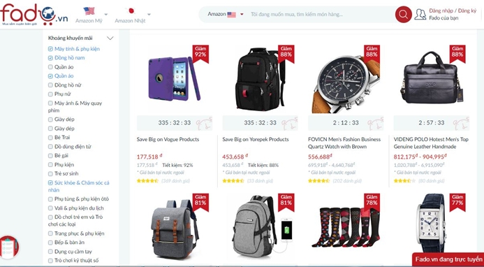 Tận hưởng Black Friday Mỹ ngay từ Việt Nam cùng Fado.vn tan huong black friday my ngay tu viet nam cung fadovn