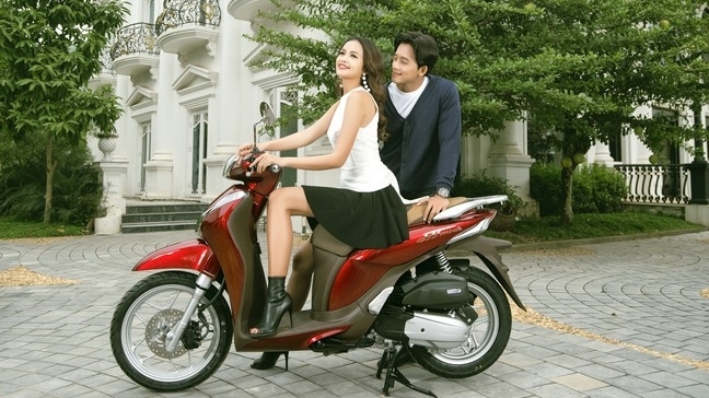 Ngắm Honda SH Mode 125cc trong màu áo mới