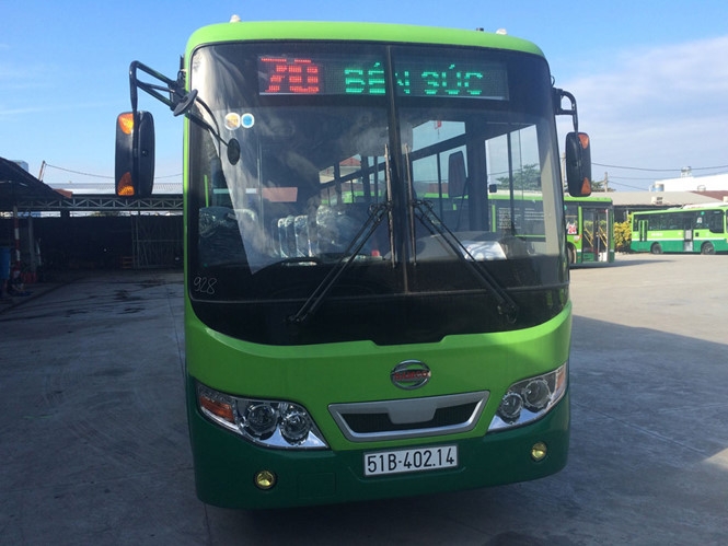 TP Hồ Chí Minh thay thế 33 xe buýt mới tpho chi minh thay the 33 xe buyt moi