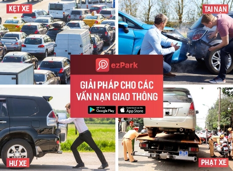 do xe thong minh trong pho voi ung dung ezpark