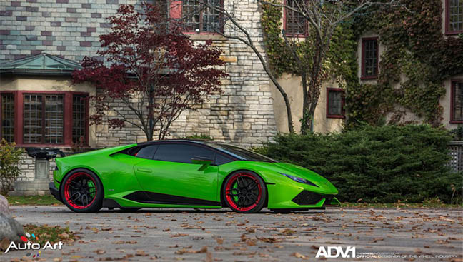 Lamborghini Huracan LP 610-4 phiên bản "cánh cam" lạ mắt
