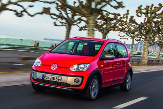 Cross Up!, "con b&agrave;i" crossover mới của Volkswagen. Ảnh: Autoblog
