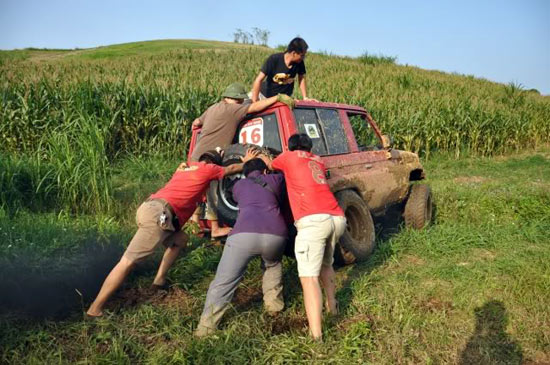 Đủn xe, kỹ năng cơ bản của mọi tín đồ offroad.