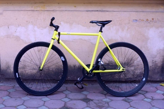 Fixed Gear là những chiếc xe đạp không phanh với thiết kế đơn giản.
