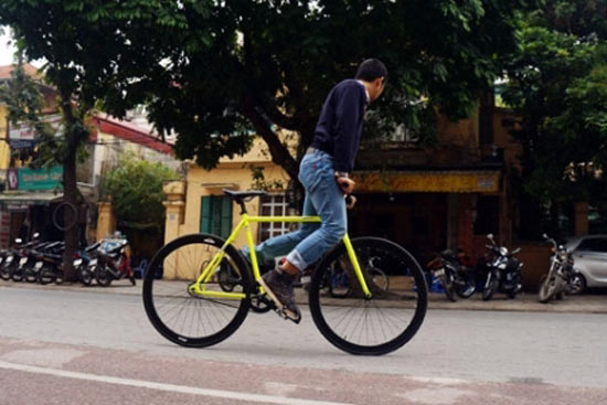 Với Fixed Gear, người chơi có thể thỏa sức sáng tạo và biểu diễn - Ảnh Tô Tùng.