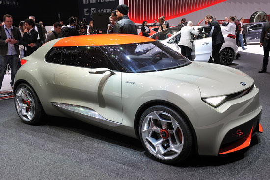 Kia Provo concept tr&igrave;nh diện tại triển l&atilde;m Geneva 2013 (diễn ra từ ng&agrave;y 5 đến 17/3/2013 tại Thụy Sỹ). Ảnh: Autoblog