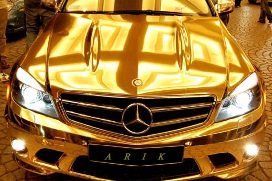Sơn chrome là một trong những cách độ xe được ưa chuộng nhất - Ảnh minh họa.