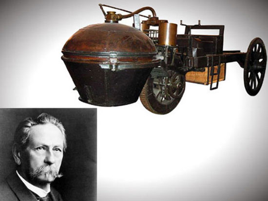  Xe trang bị s&uacute;ng tự h&agrave;nh đầu ti&ecirc;n tr&ecirc;n thế giới ra đời năm 1769.