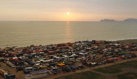  Magdalena beach in Lima. ENRIQUE CASTRO-MENDIVIL/REUTERS