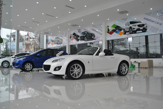 Vina Mazda vừa khai trương đại l&yacute; mới tại Hải Ph&ograve;ng.
