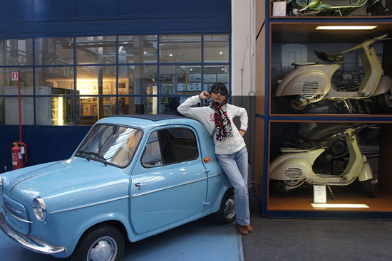 Piaggio cũng từng sản xuất ô tô một lần...cho biết