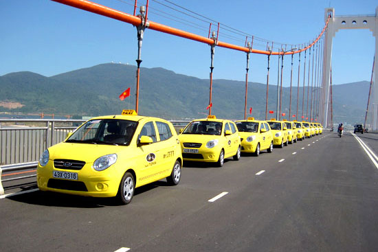 Taxi Đà Nẵng sẽ tăng giá cước.
